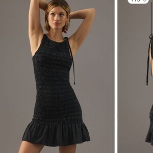 ANTHROPOLOGIE // Bella Dahl SMOCKED SLEEVELESS DRESS // SIZE M // MSRP $254